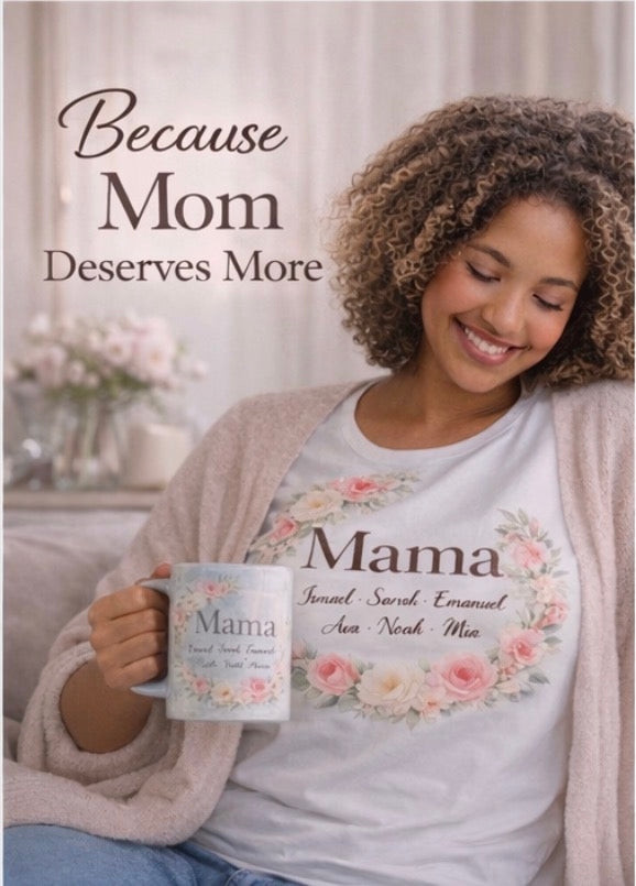 mama custom tshirt